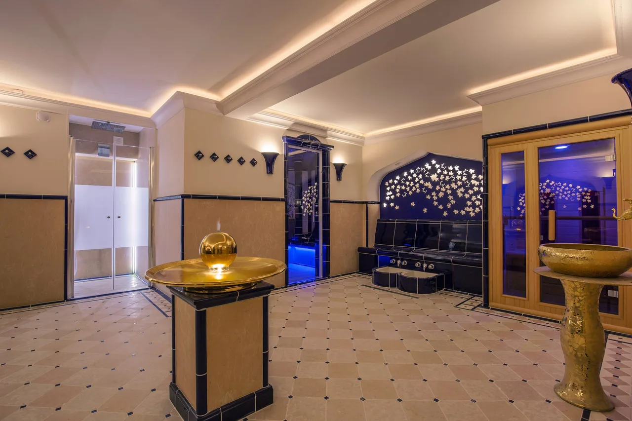 Spa-Bereich mit Saunen bei Sylt123